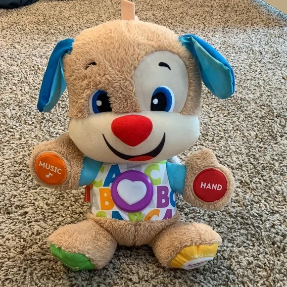 Interactive Plush Puppy Toy with Music and Learning Features - Picture 1 of 2